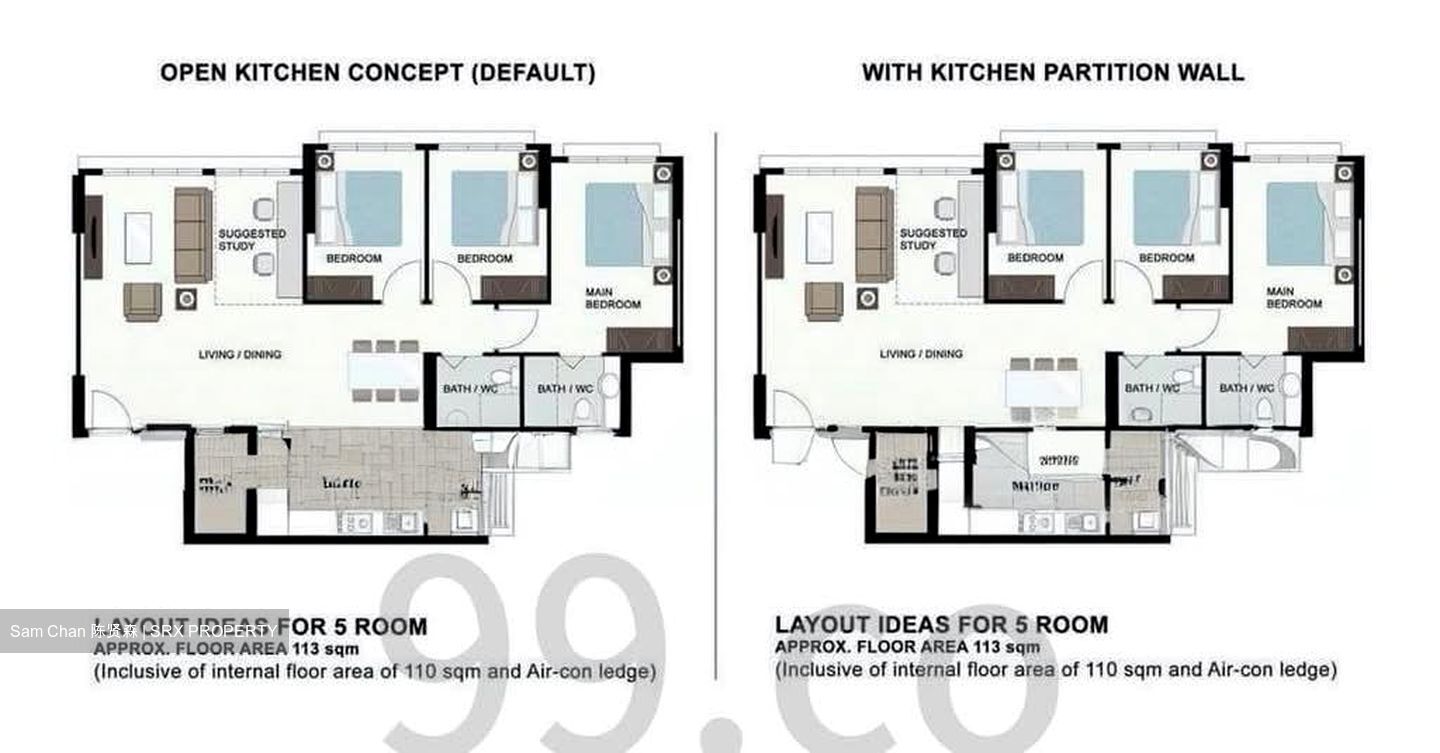 Blk 437A West Edge @ Bukit Batok (Bukit Batok), HDB 5 Rooms #601494621